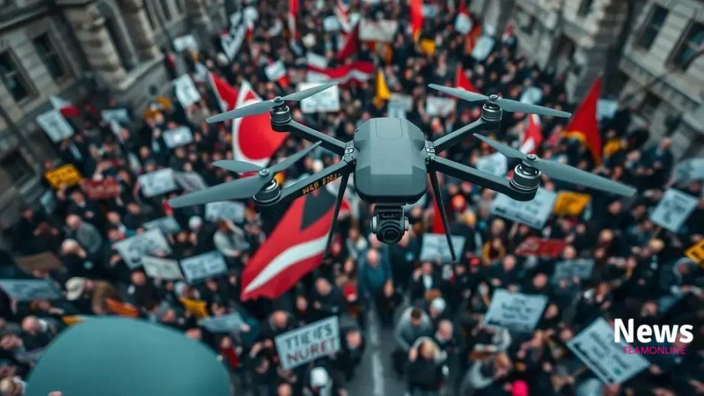 Drone footage legal in protests: what you need to know