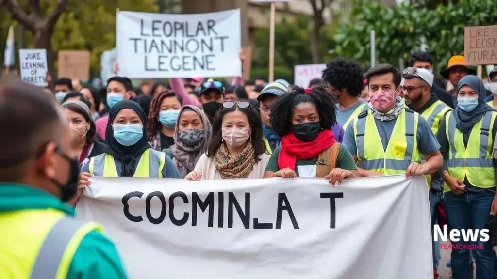 Community-led protest safety plan: how to stay safe