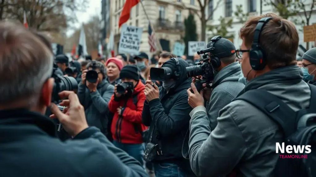 Journalist access rights during public demonstrations