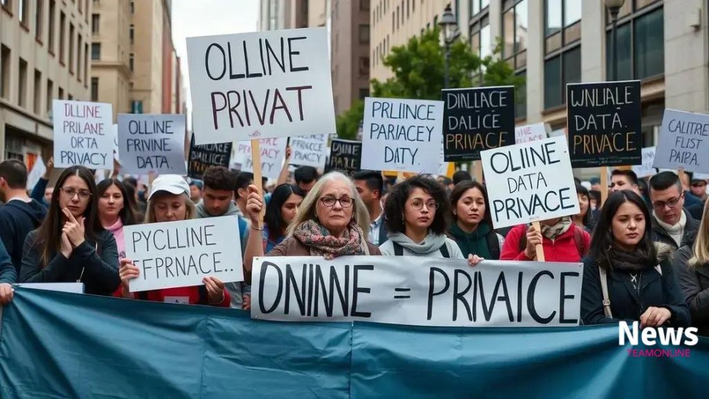 Protests defending online data privacy grow across nations