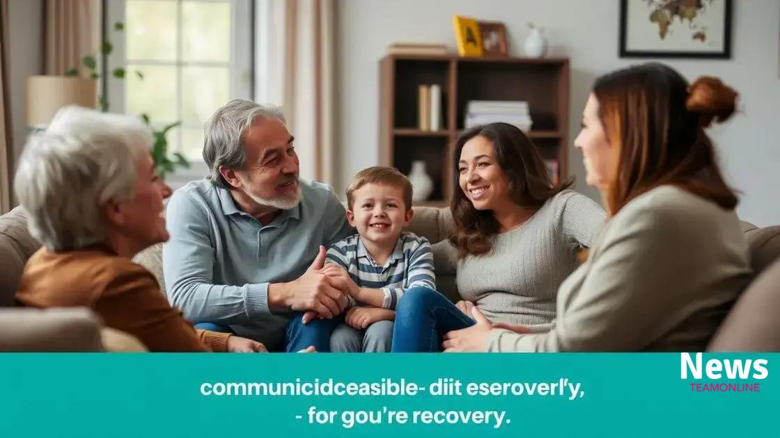 Strategies for effective communication in recovery