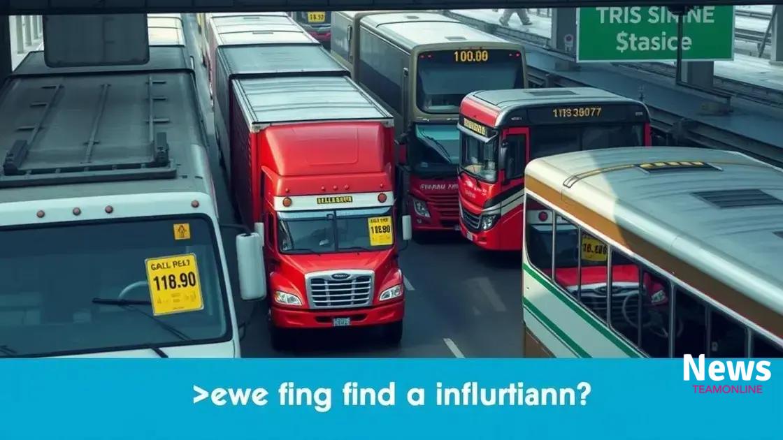 The rise of transportation costs due to inflation