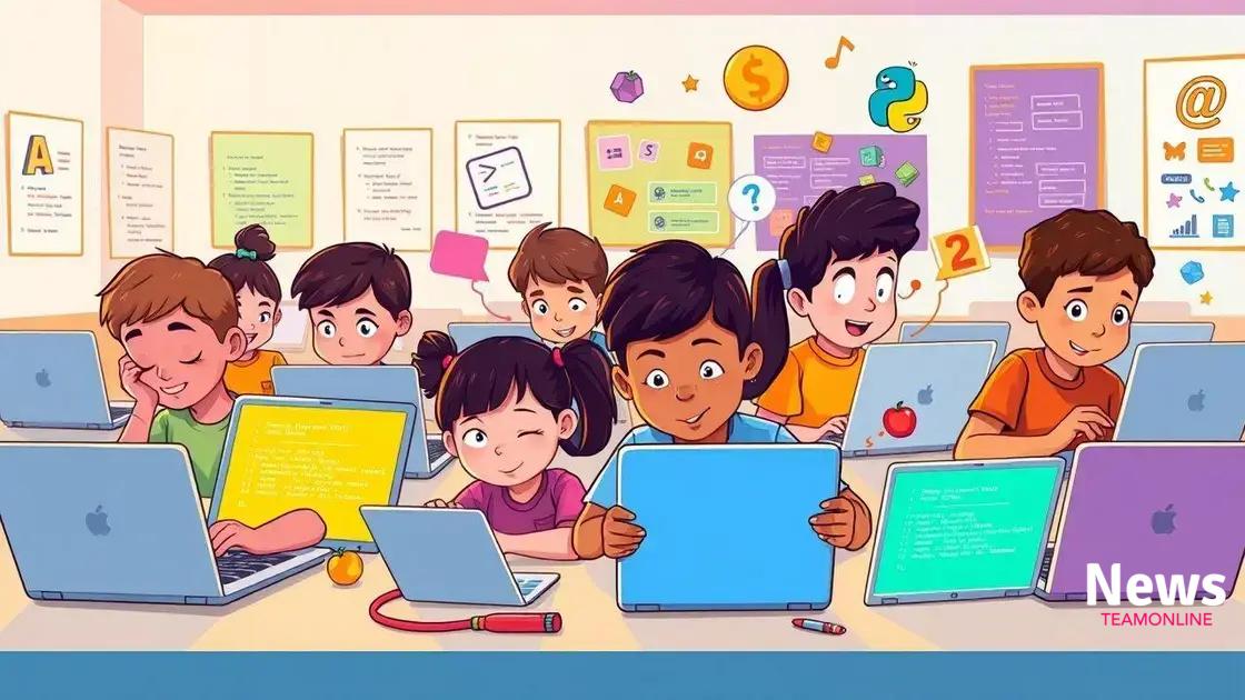 Recommended programming languages for kids