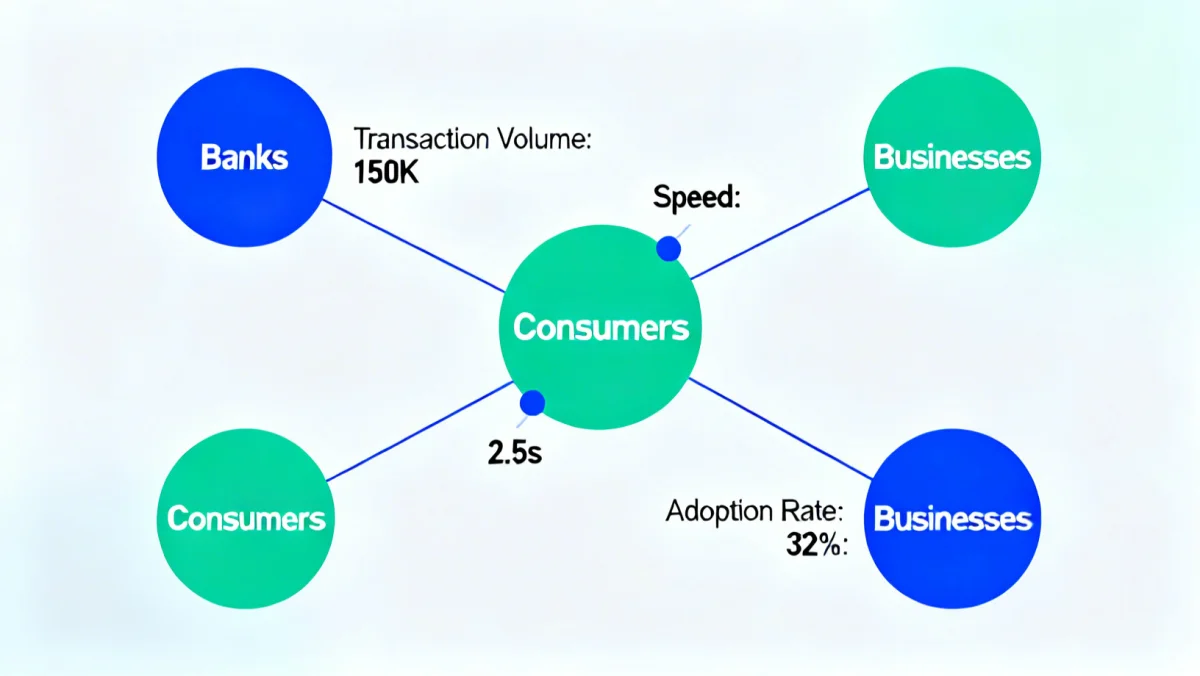 Chart showing digital currency transaction volume and adoption rates